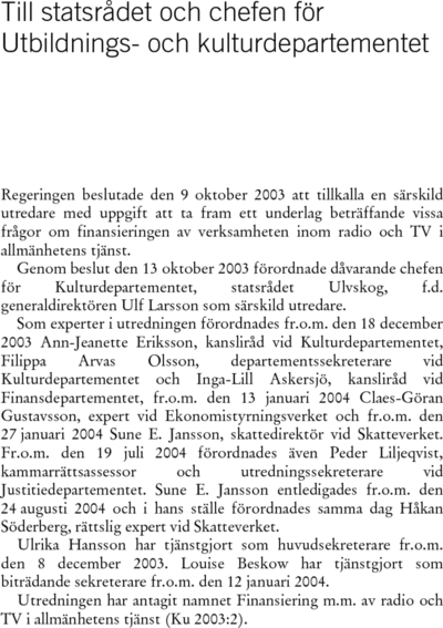 Omslaget till SOU 2005:2