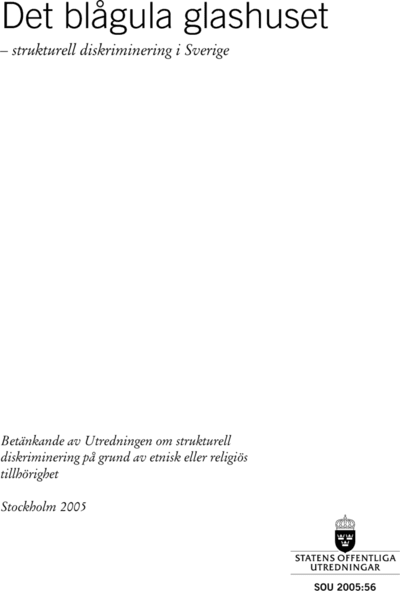 Omslaget till SOU 2005:56