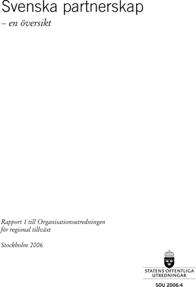 Omslaget till SOU 2006:4
