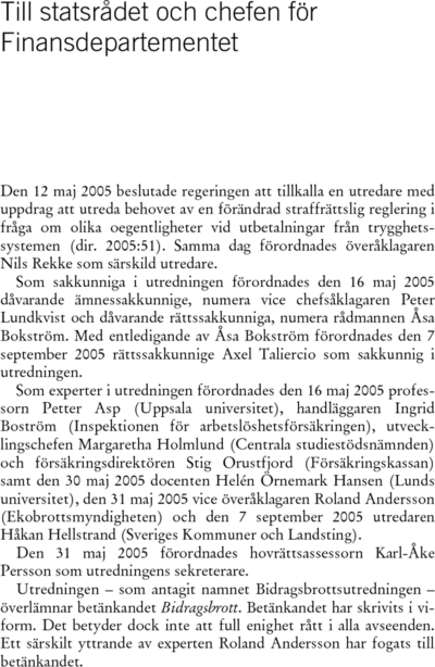 Omslaget till SOU 2006:48