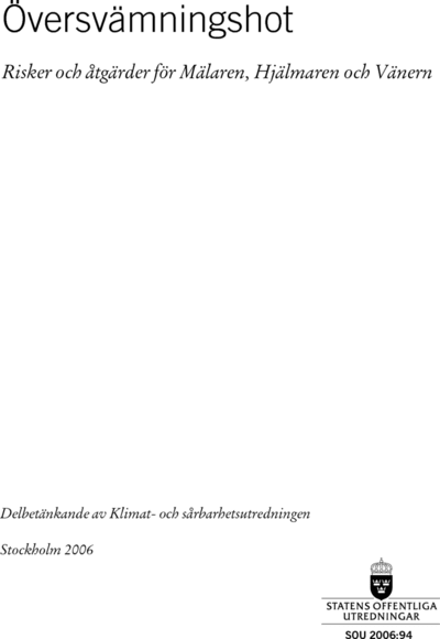 Omslaget till SOU 2006:94