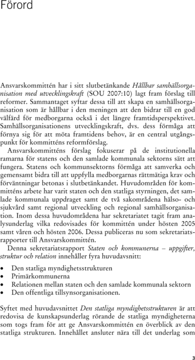 Omslaget till SOU 2007:11