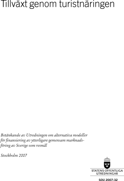 Omslaget till SOU 2007:32