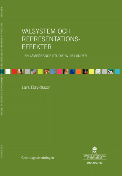 Omslaget till SOU 2007:40