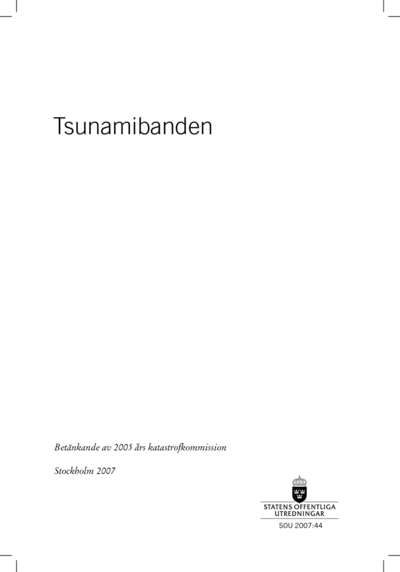 Omslaget till SOU 2007:44