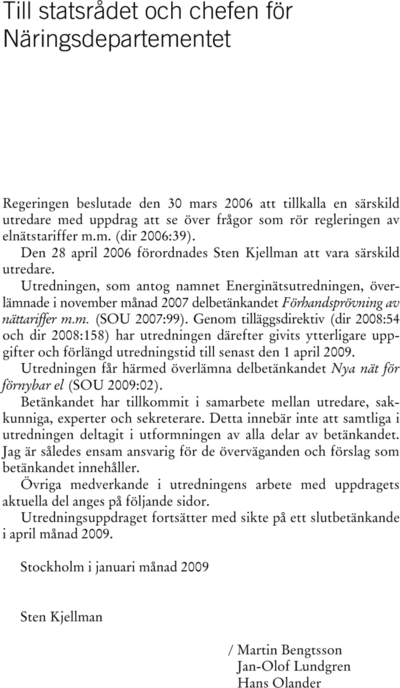 Omslaget till SOU 2009:2
