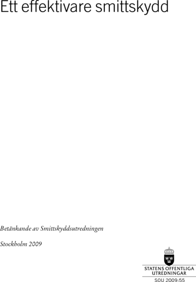 Omslaget till SOU 2009:55