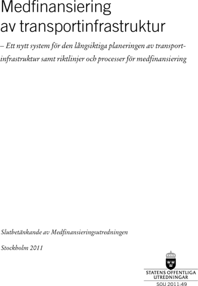 Omslaget till SOU 2011:49