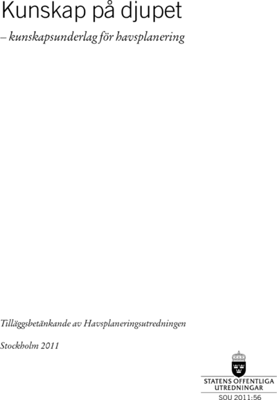 Omslaget till SOU 2011:56