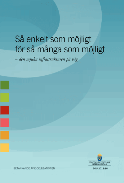 Omslaget till SOU 2012:18