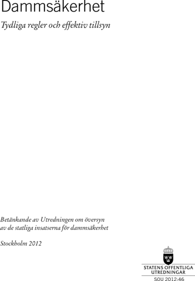 Omslaget till SOU 2012:46