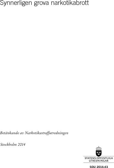 Omslaget till SOU 2014:43
