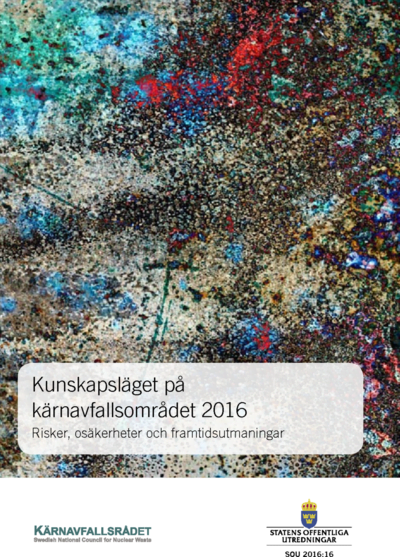 Omslaget till SOU 2016:16
