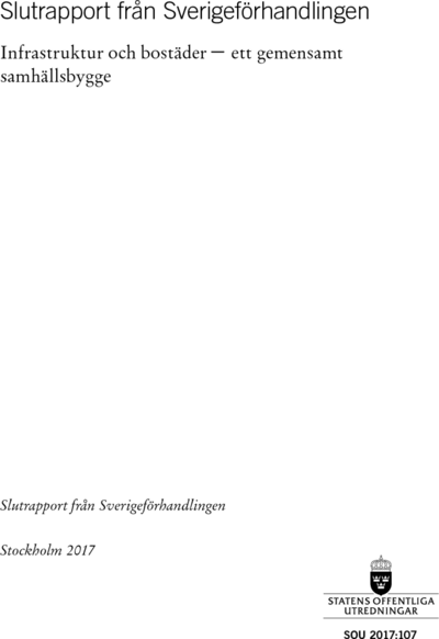 Omslaget till SOU 2017:107