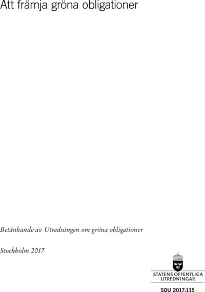 Omslaget till SOU 2017:115