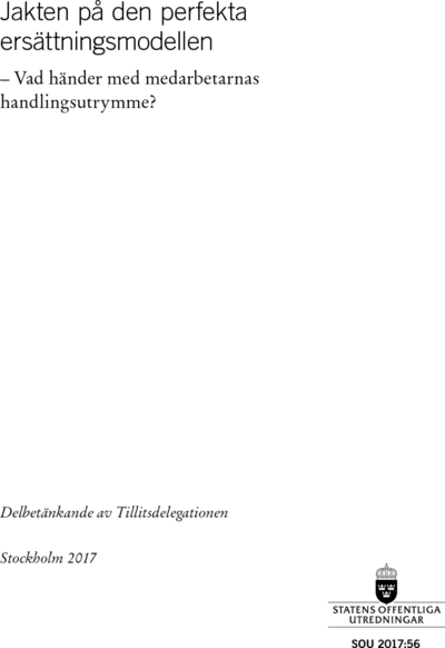 Omslaget till SOU 2017:56