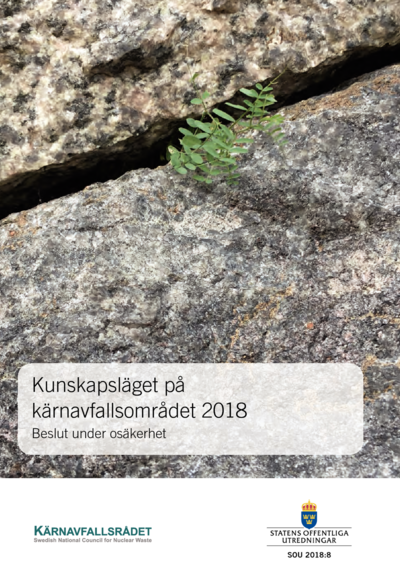 Omslaget till SOU 2018:8