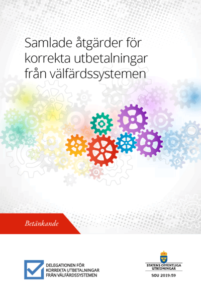 Omslaget till SOU 2019:59