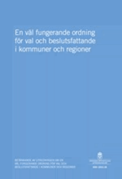 Omslaget till SOU 2021:16