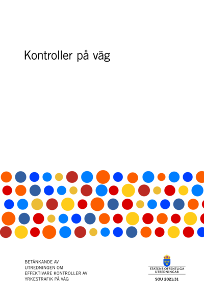 Omslaget till SOU 2021:31
