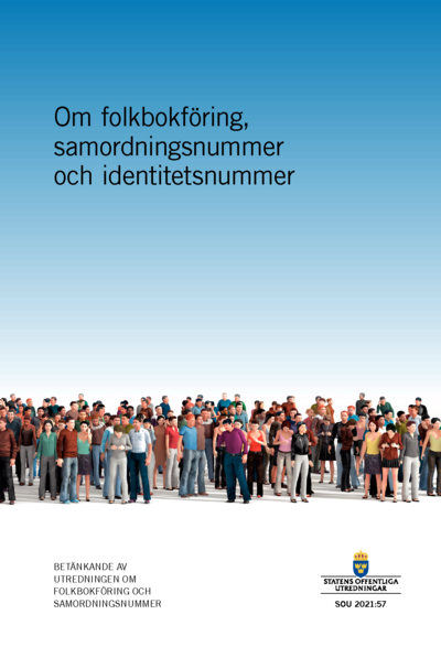 Omslaget till SOU 2021:57