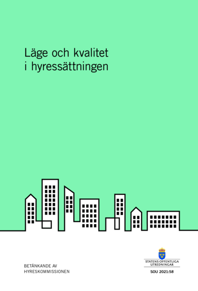 Omslaget till SOU 2021:58