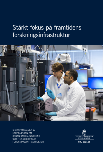 Omslaget till SOU 2021:65