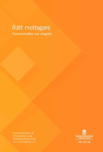 Omslaget till SOU 2021:66