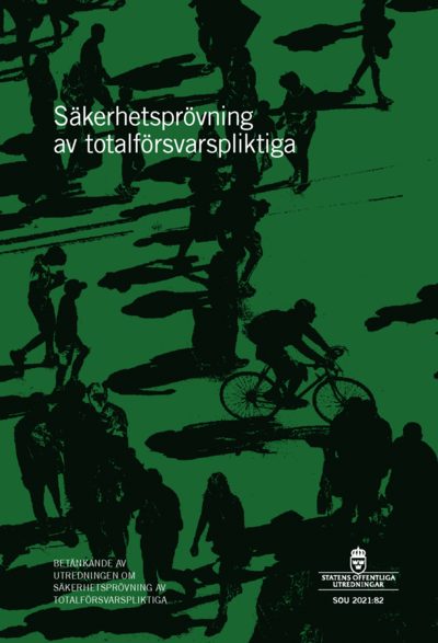Omslaget till SOU 2021:82
