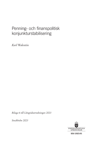 Omslaget till SOU 2023:91
