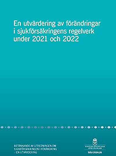 Omslaget till SOU 2024:26
