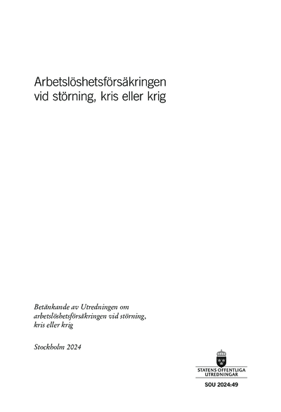 Omslaget till SOU 2024:49