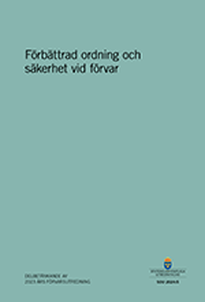 Omslaget till SOU 2024:5