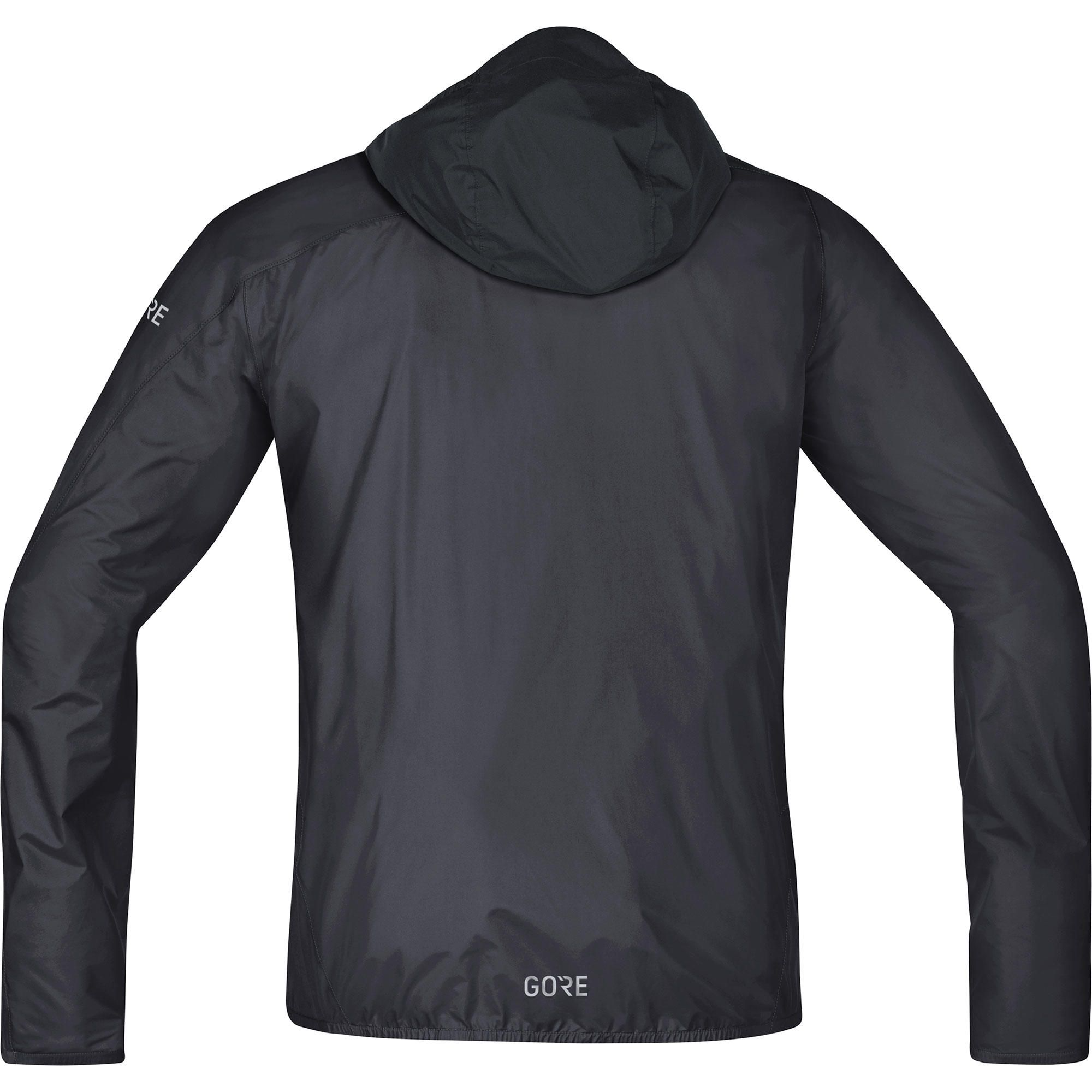 Gore wear giacca impermeabile R7 windstopper light hooded - nero