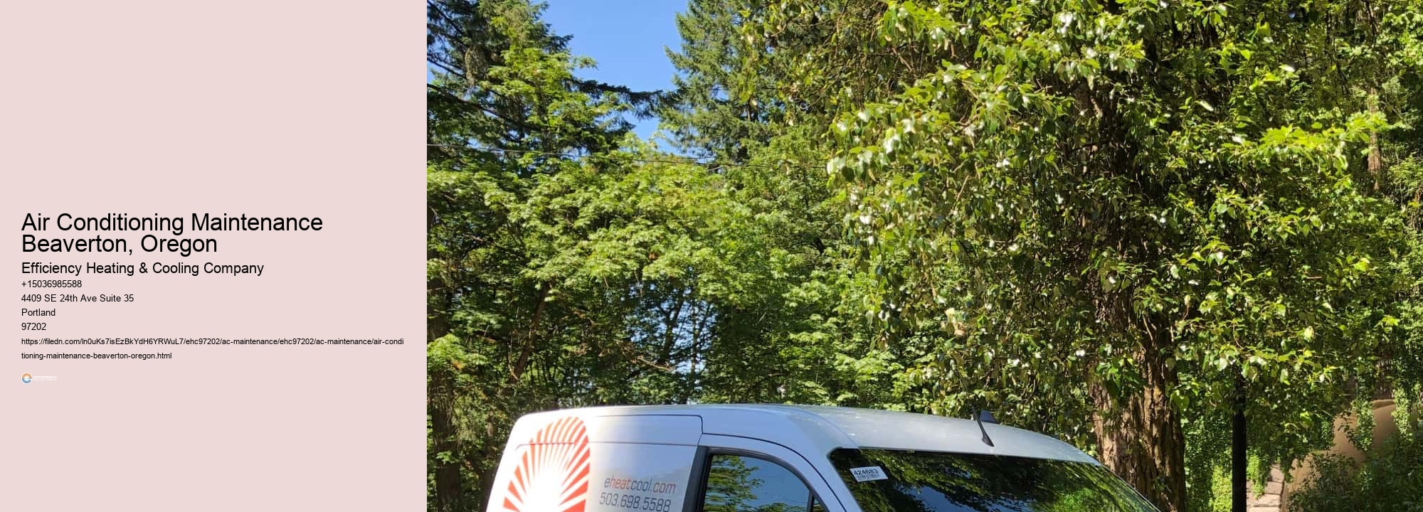 Air Conditioning Maintenance Beaverton, Oregon