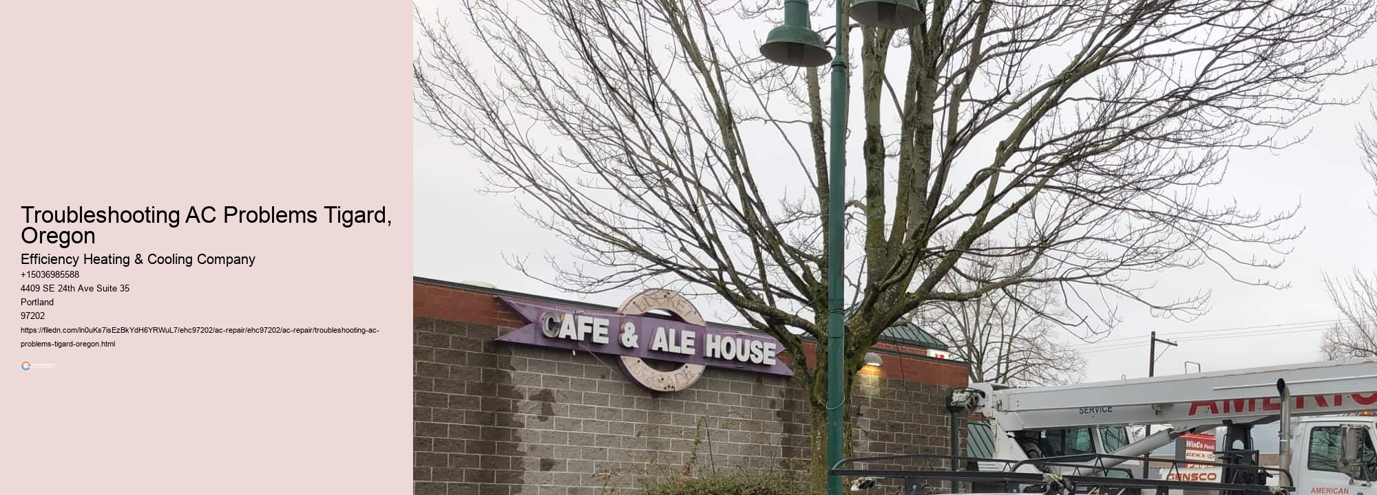 Troubleshooting AC Problems Tigard, Oregon