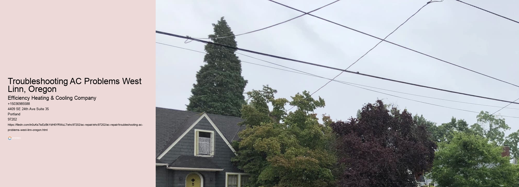 Troubleshooting AC Problems West Linn, Oregon