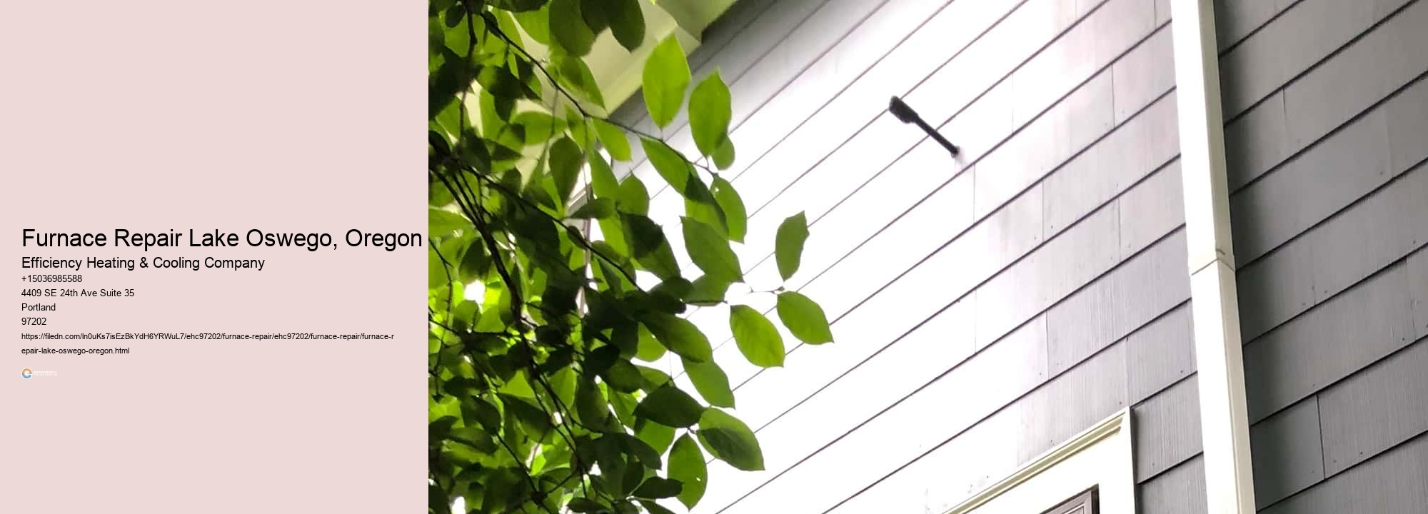 Furnace Repair Lake Oswego, Oregon