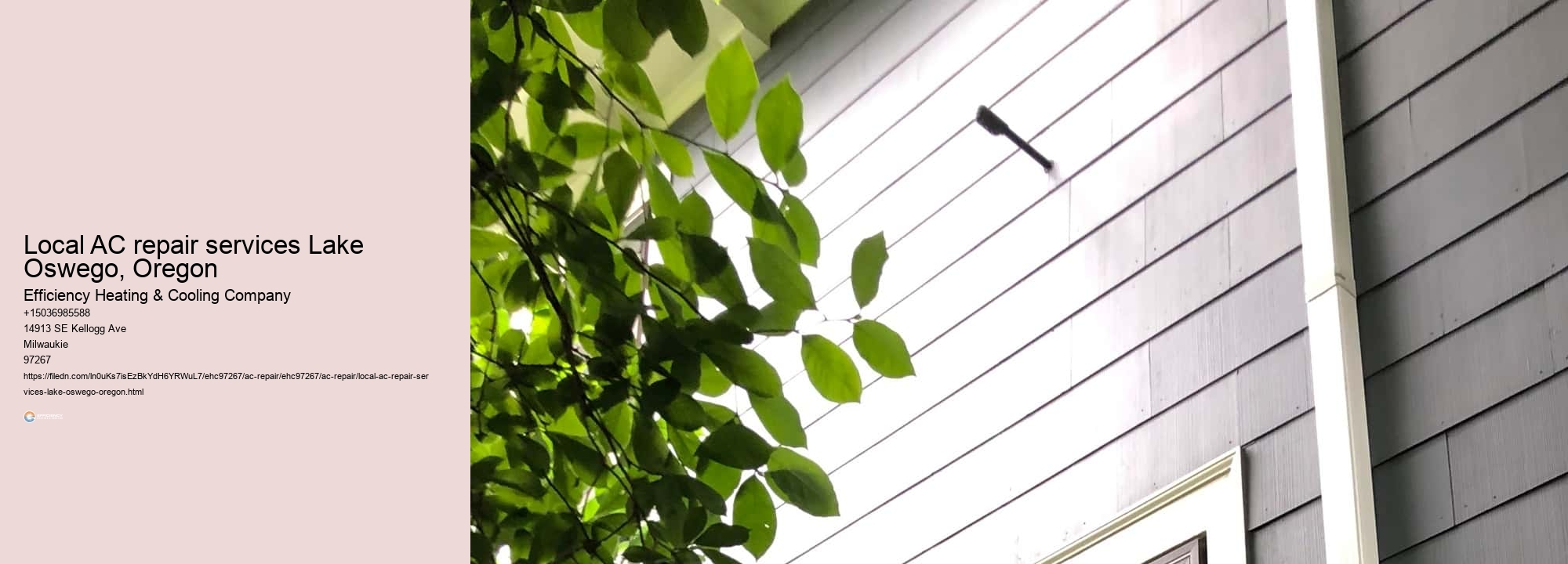 Local AC repair services Lake Oswego, Oregon