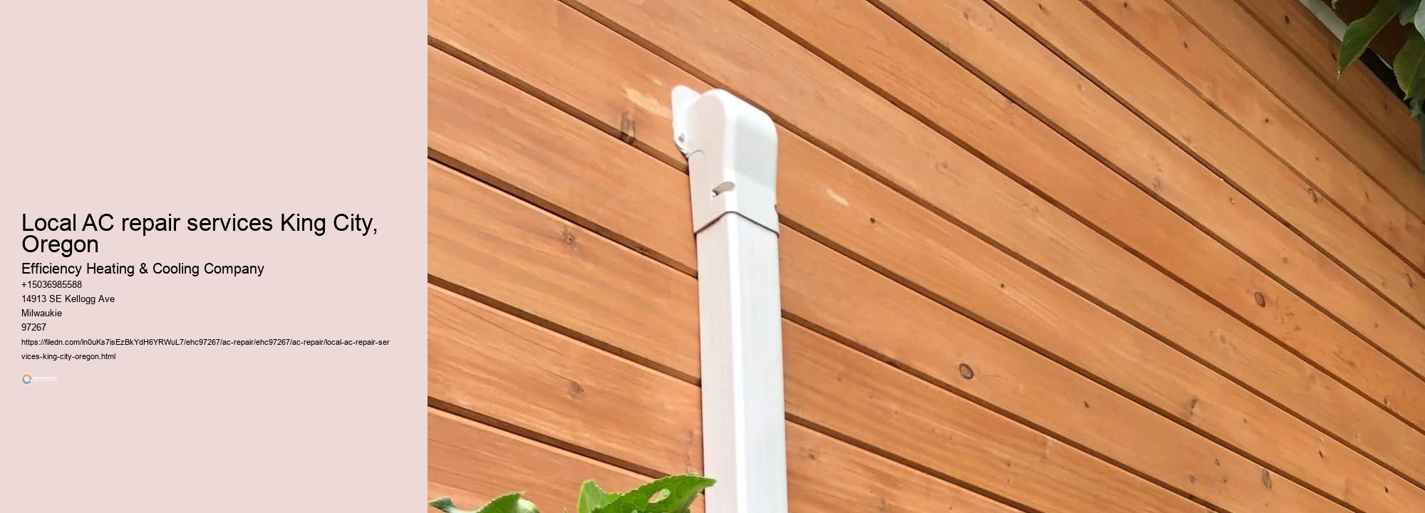 Local AC repair services King City, Oregon