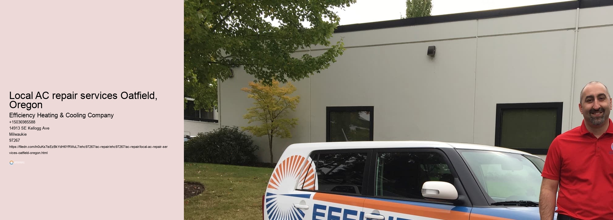 Local AC repair services Oatfield, Oregon