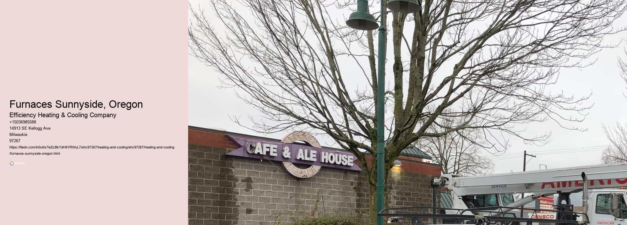 Furnaces Sunnyside, Oregon