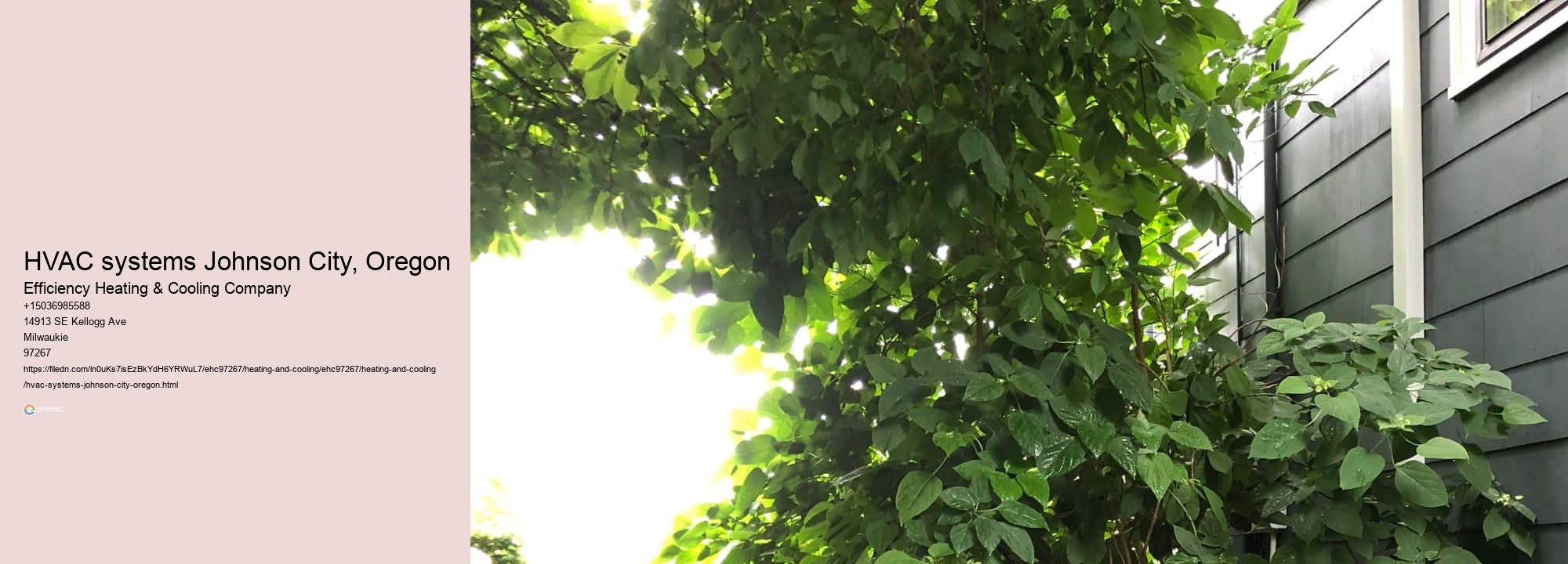 HVAC systems Johnson City, Oregon