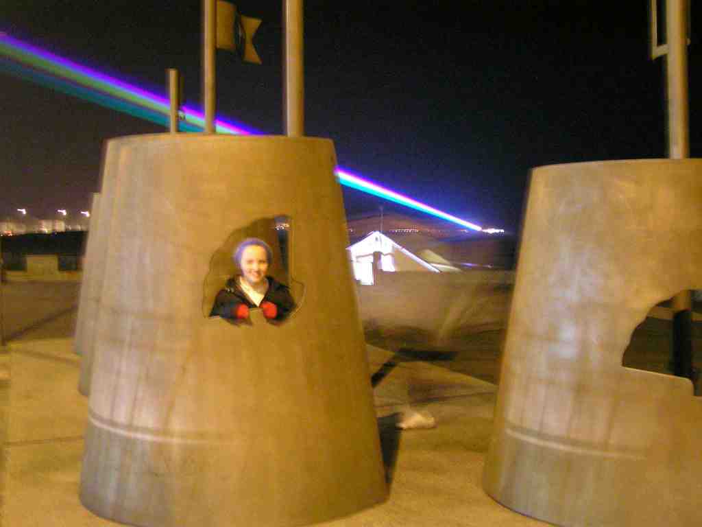 Lights across Whitley Bay