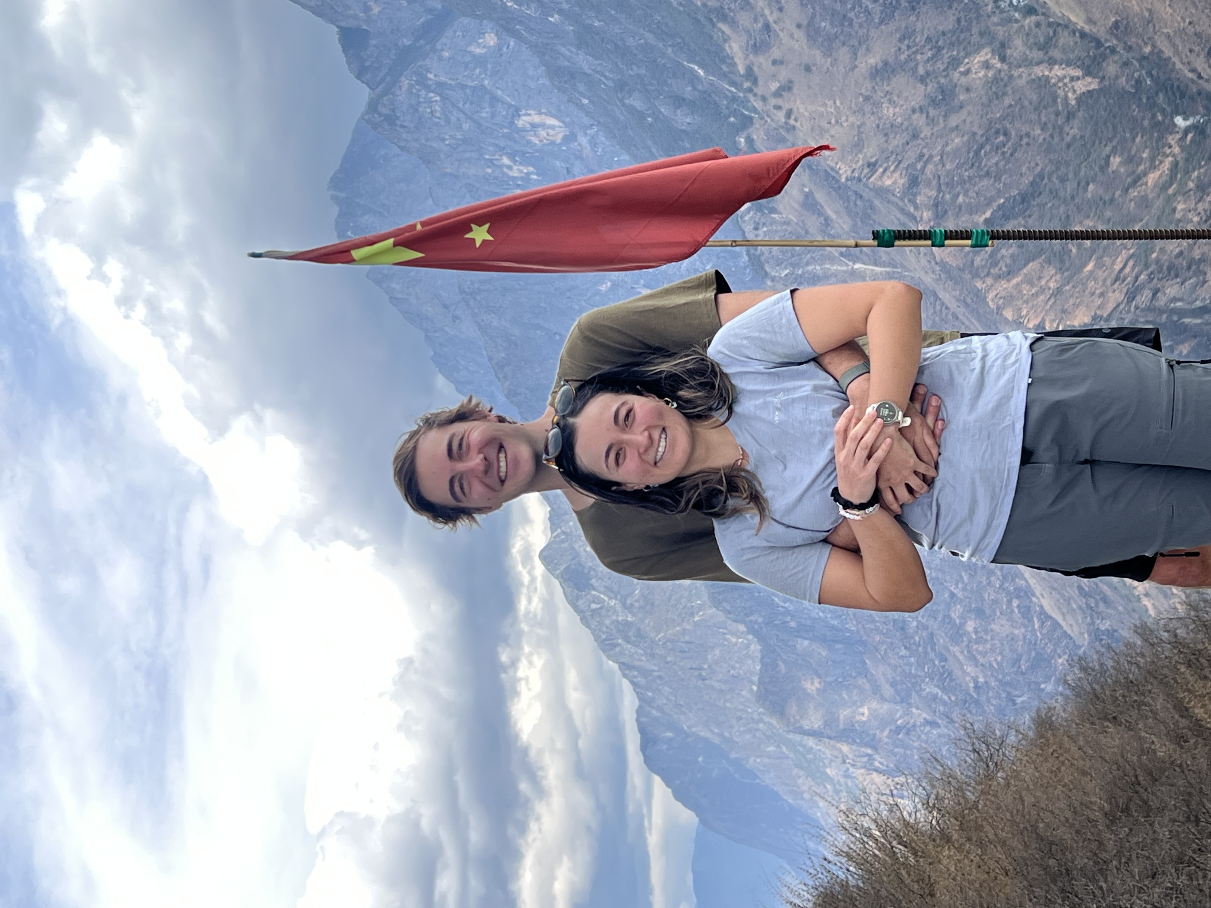 Us at Tiger Leaping Gorge