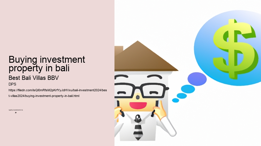 buying investment property in bali