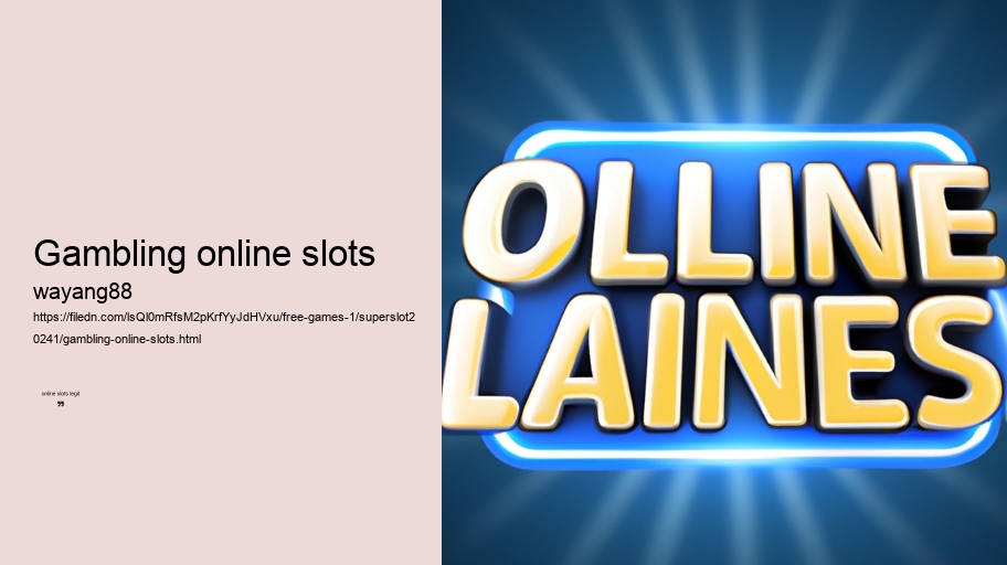 gambling online slots