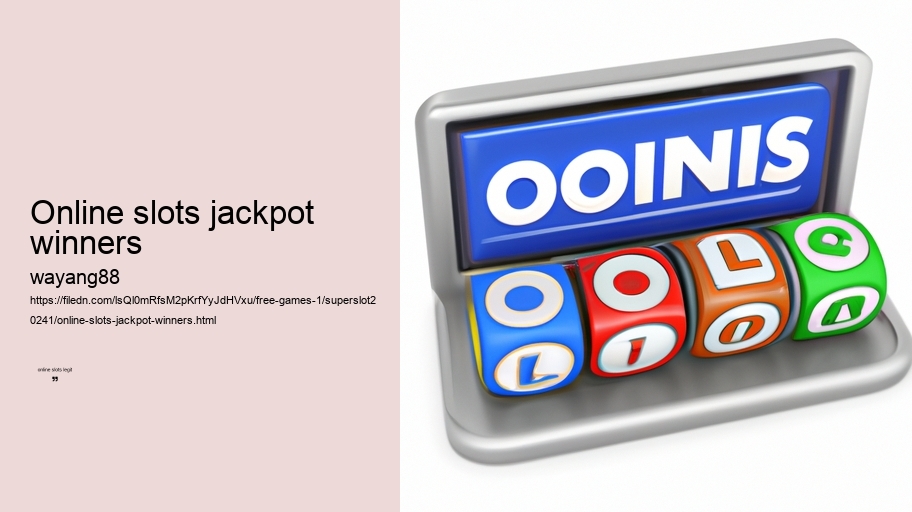 online slots jackpot winners