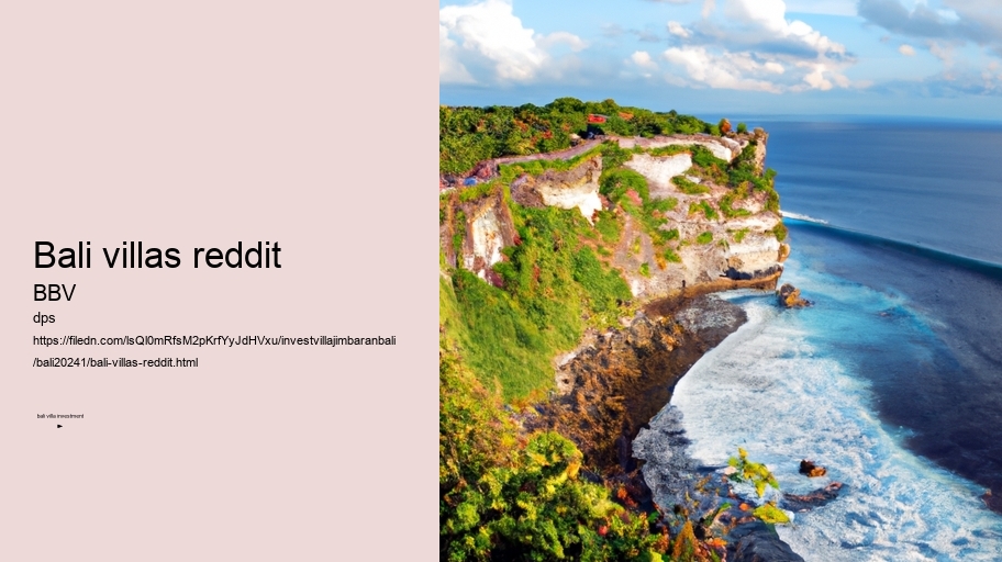 bali villas reddit