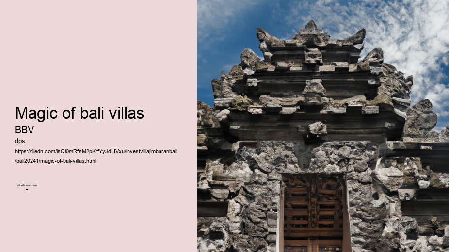 magic of bali villas